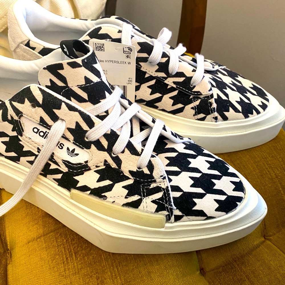 Adidas  hypersleek houndstooth shoes